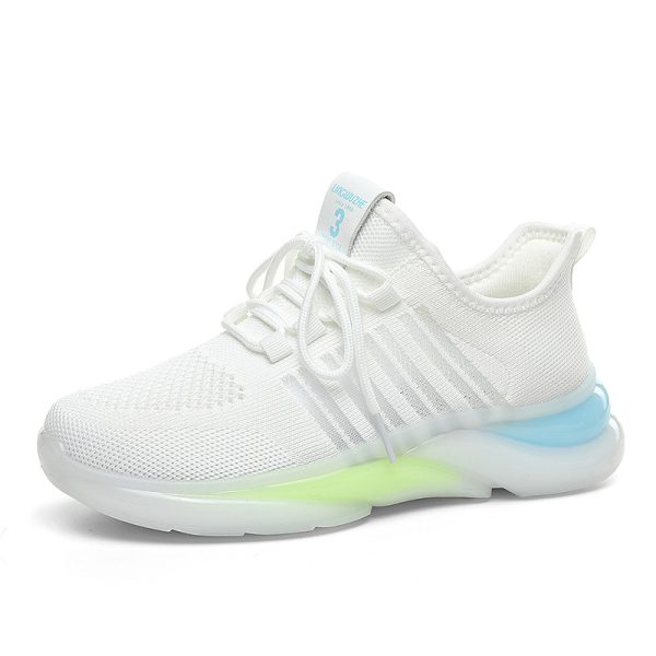 Flying knitted shoes women's shoes - Image 2