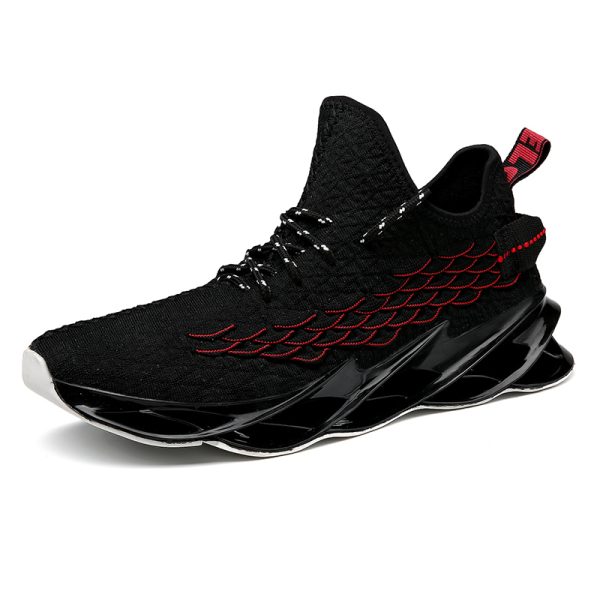 Explosive shoes blade fish scale flying woven tide shoes