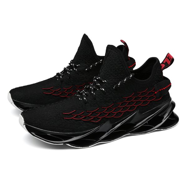 Explosive shoes blade fish scale flying woven tide shoes - Image 3