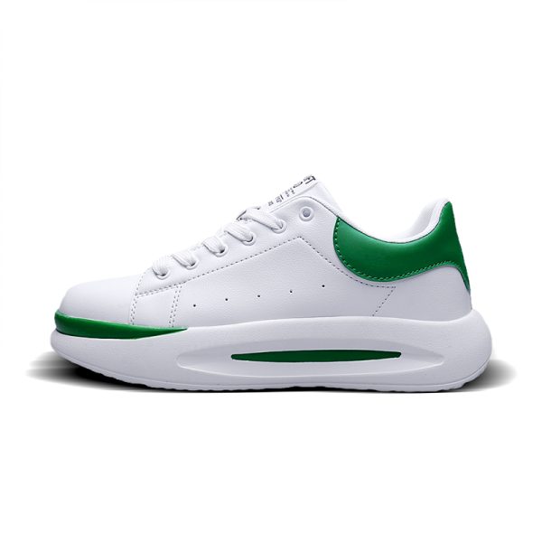 Fashion white shoes Casual shoes Height increasing shoes - Image 3